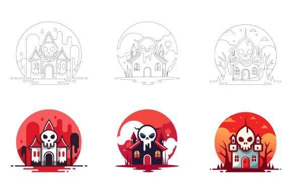 A Practical Guide to Halloween Illustration Sets: Evaluating the Spooky House Collection