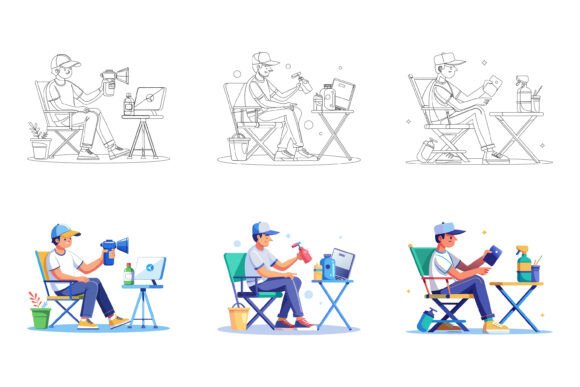 Bloggers Sitting and Recording a Video: The Art of the Authentic Vlog