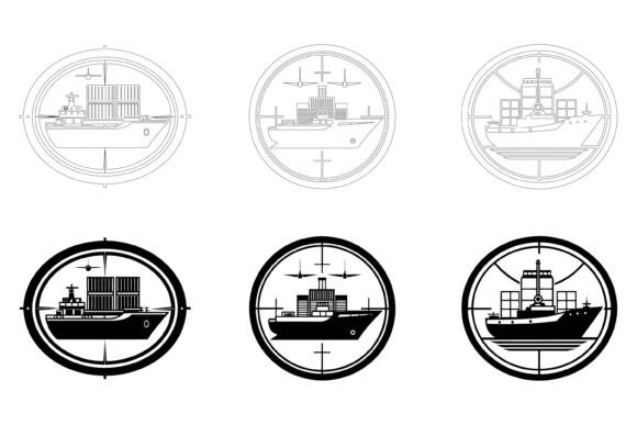 Ships Logo: Commanding Visual Presence in Digital Design