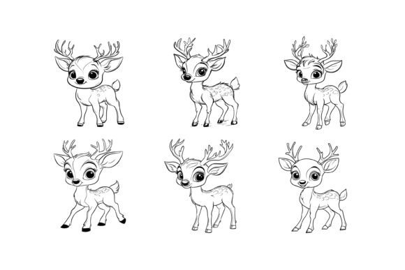 Two Adorable Fawns: A Well-Crafted Digital Asset